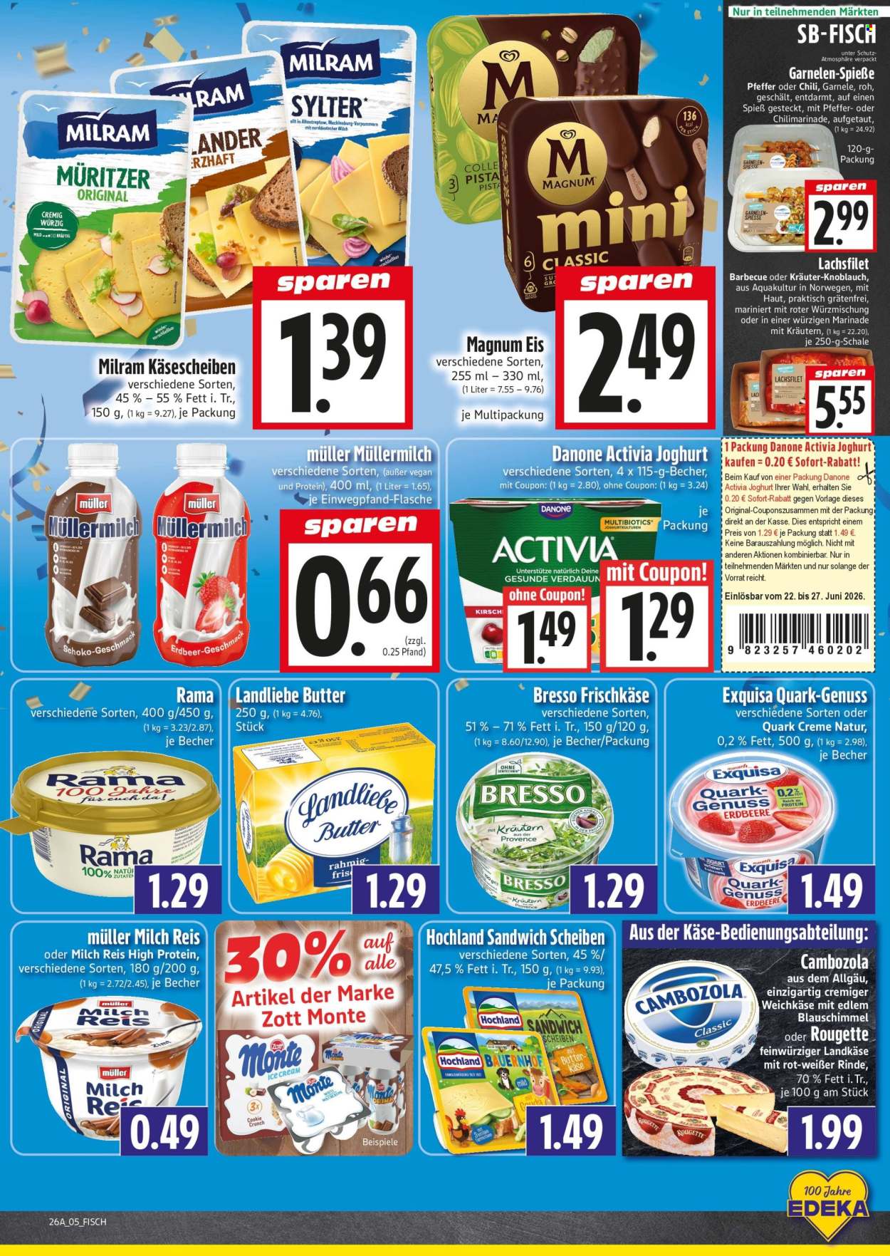 Edeka Prospekte  - 22.06.2026 - 27.06.2026. Seite 5