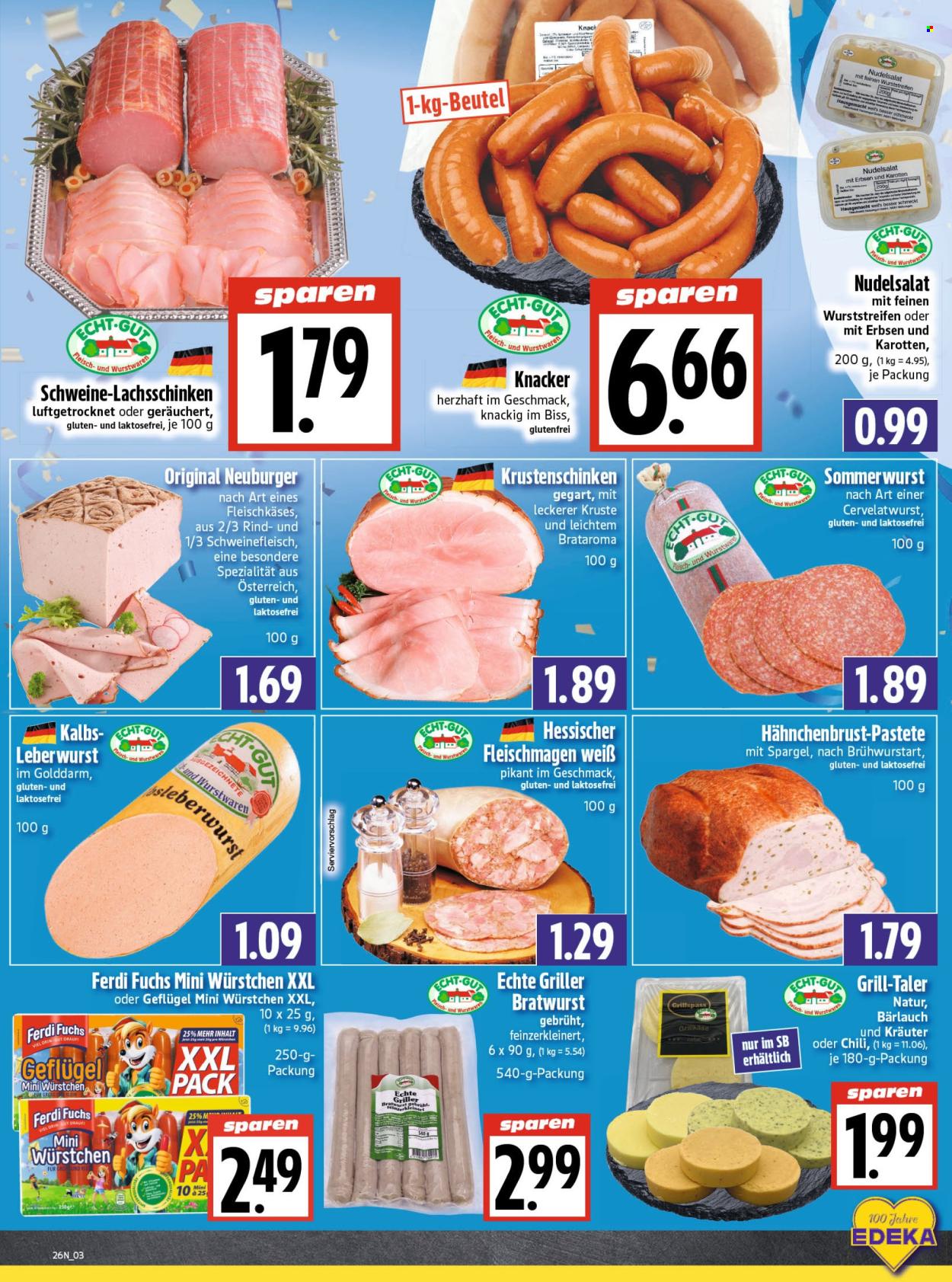 Edeka Prospekte  - 22.06.2026 - 27.06.2026. Seite 3
