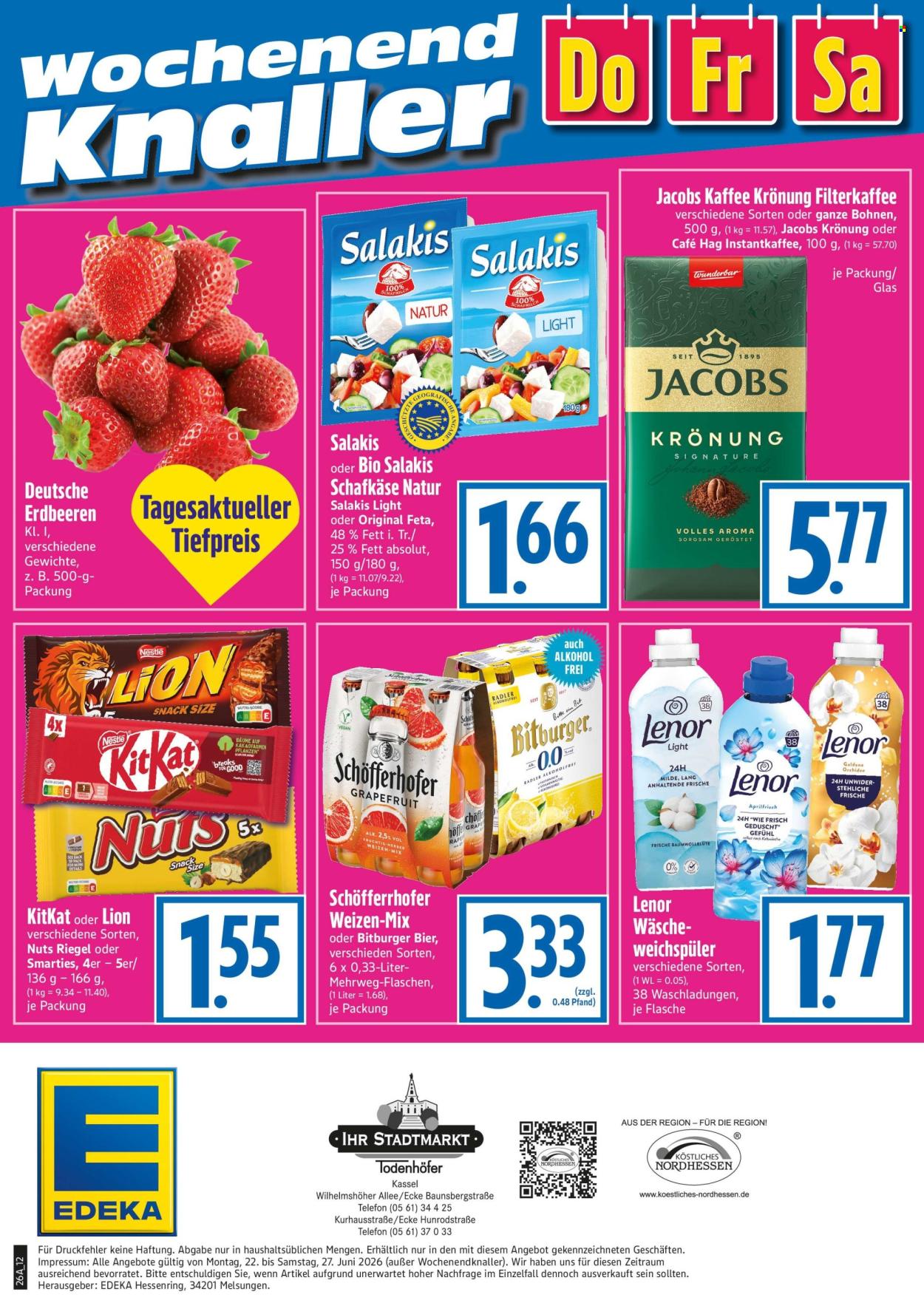Edeka Prospekte  - 22.06.2026 - 27.06.2026. Seite 12
