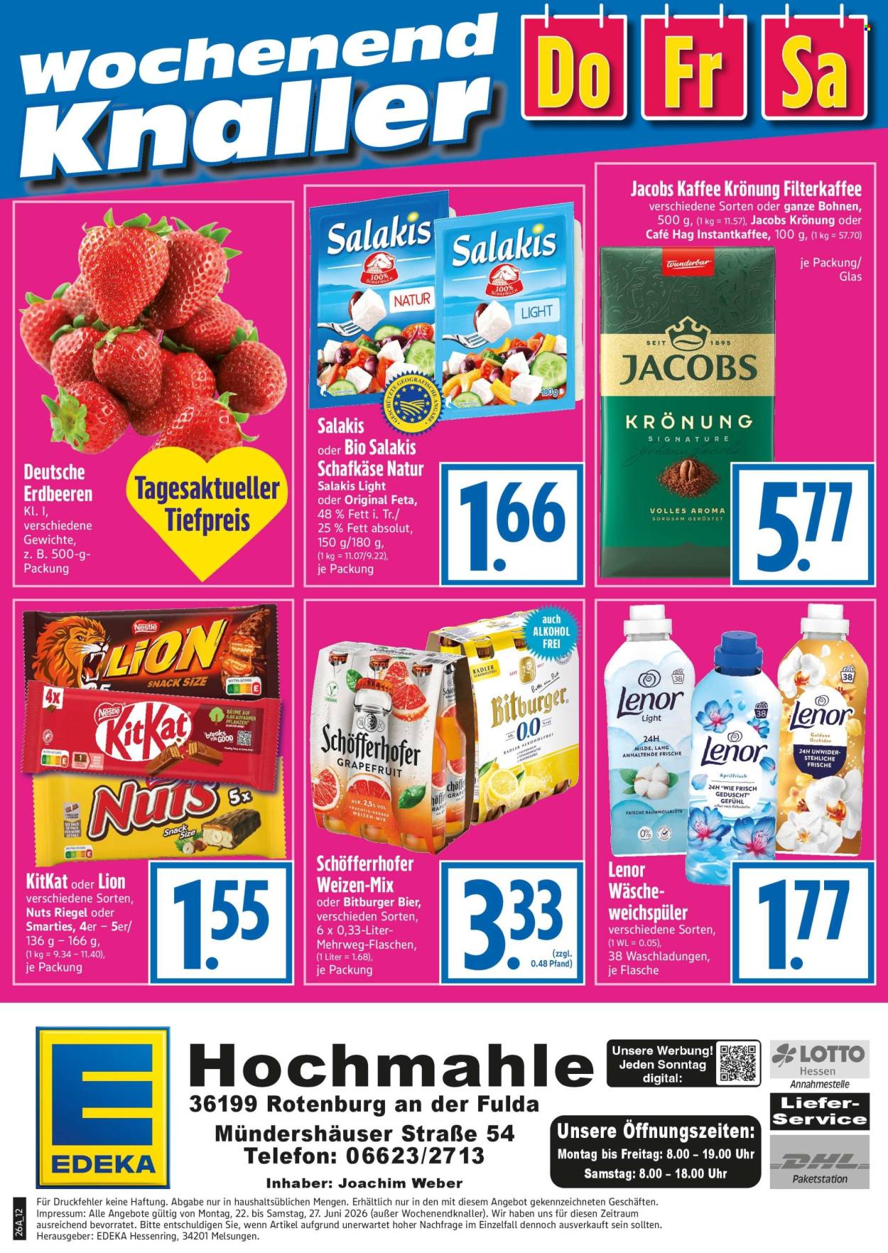 Edeka Prospekte  - 22.06.2026 - 27.06.2026. Seite 12