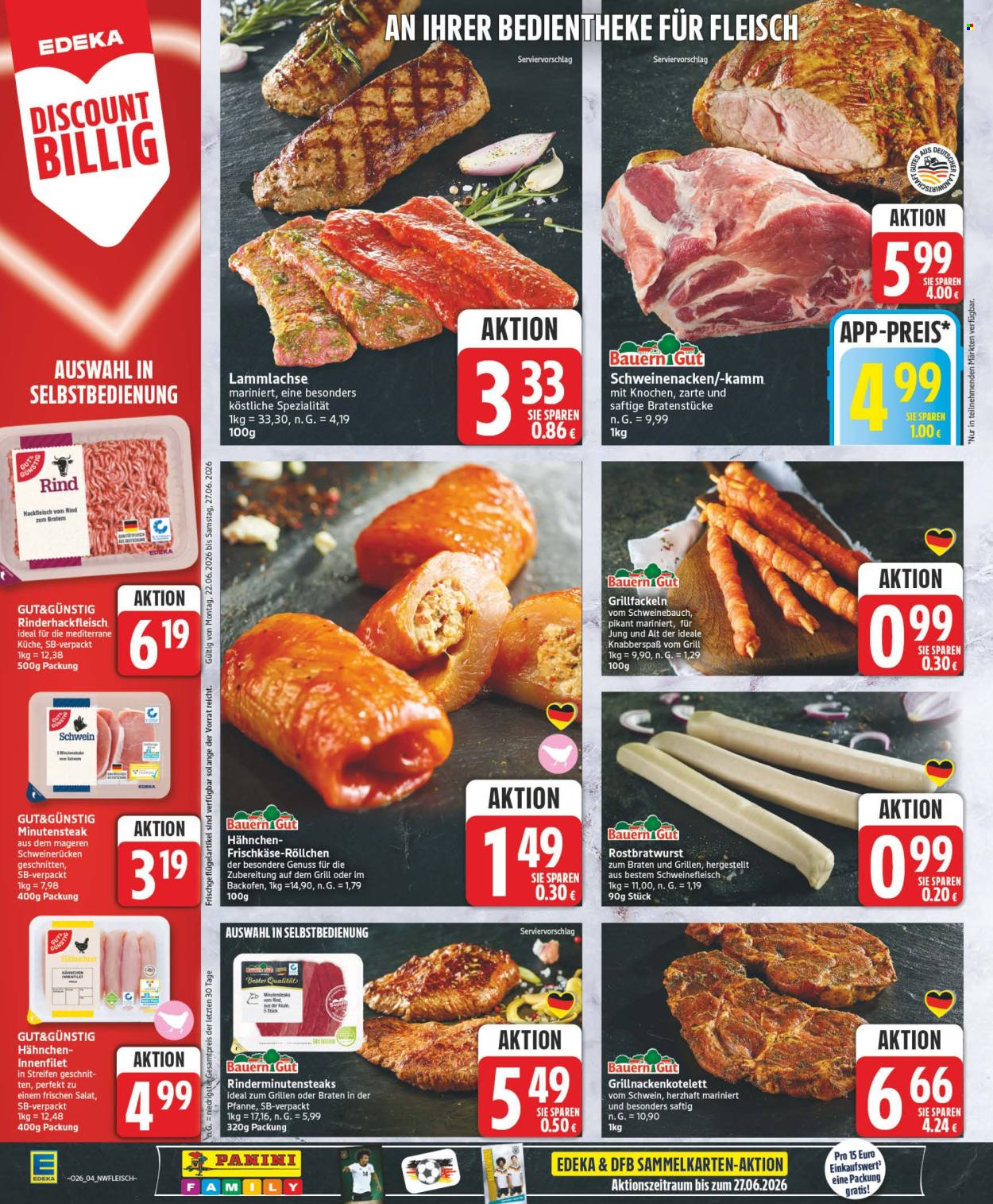 Edeka Prospekte  - 22.06.2026 - 27.06.2026. Seite 4