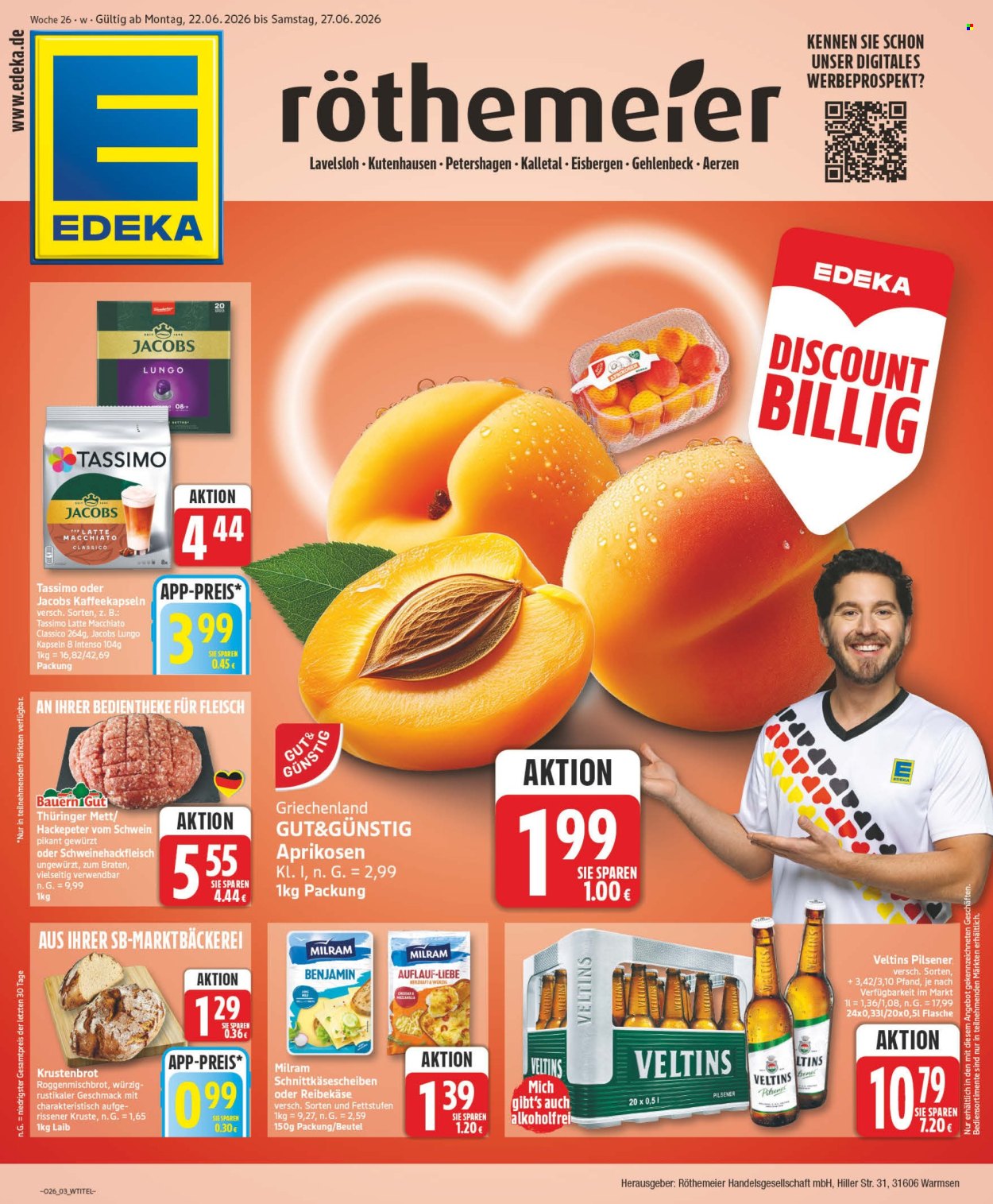 Edeka Prospekte  - 22.06.2026 - 27.06.2026. Seite 3