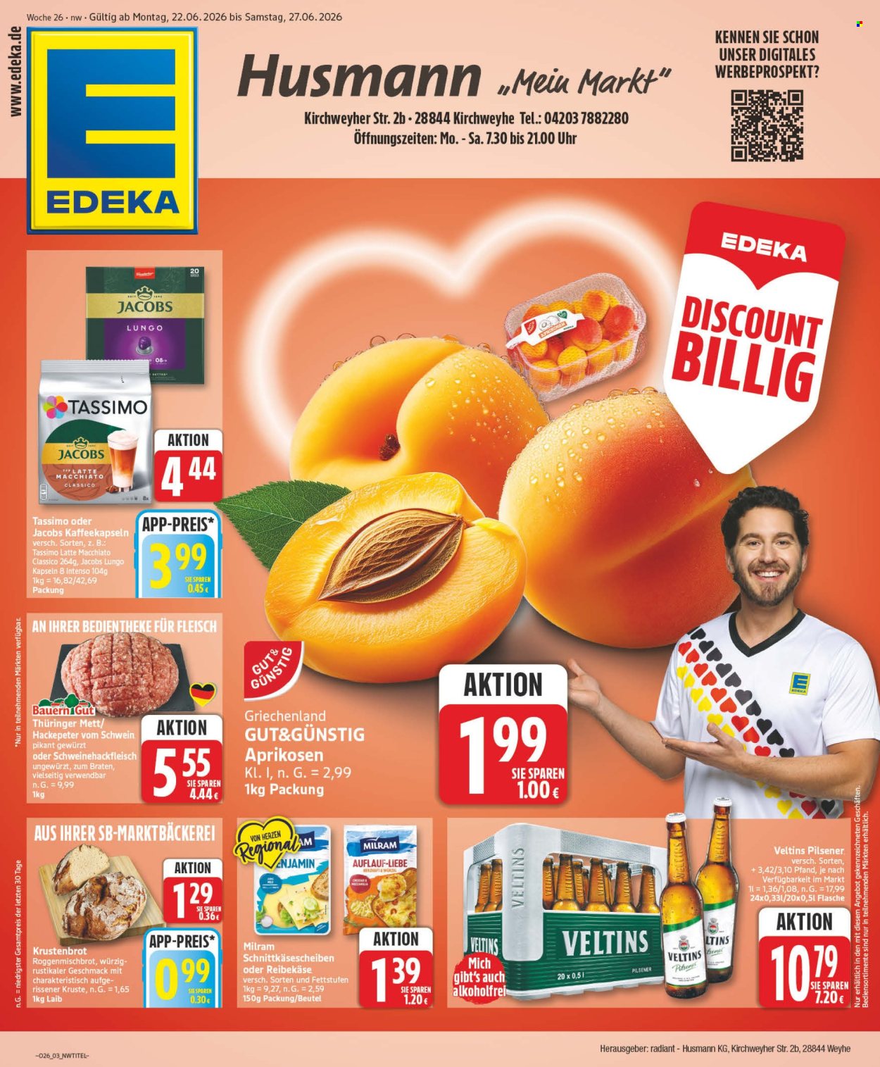 Edeka Prospekte  - 22.06.2026 - 27.06.2026. Seite 3