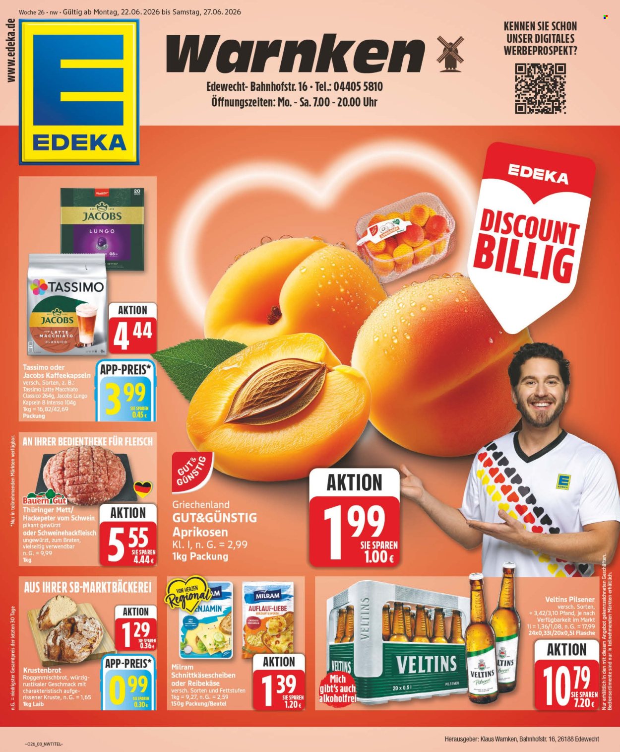 Edeka Prospekte  - 22.06.2026 - 27.06.2026. Seite 3
