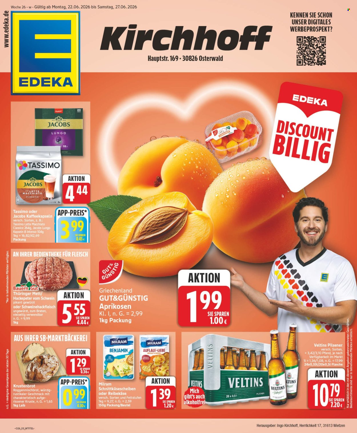 Edeka Prospekte  - 22.06.2026 - 27.06.2026. Seite 3