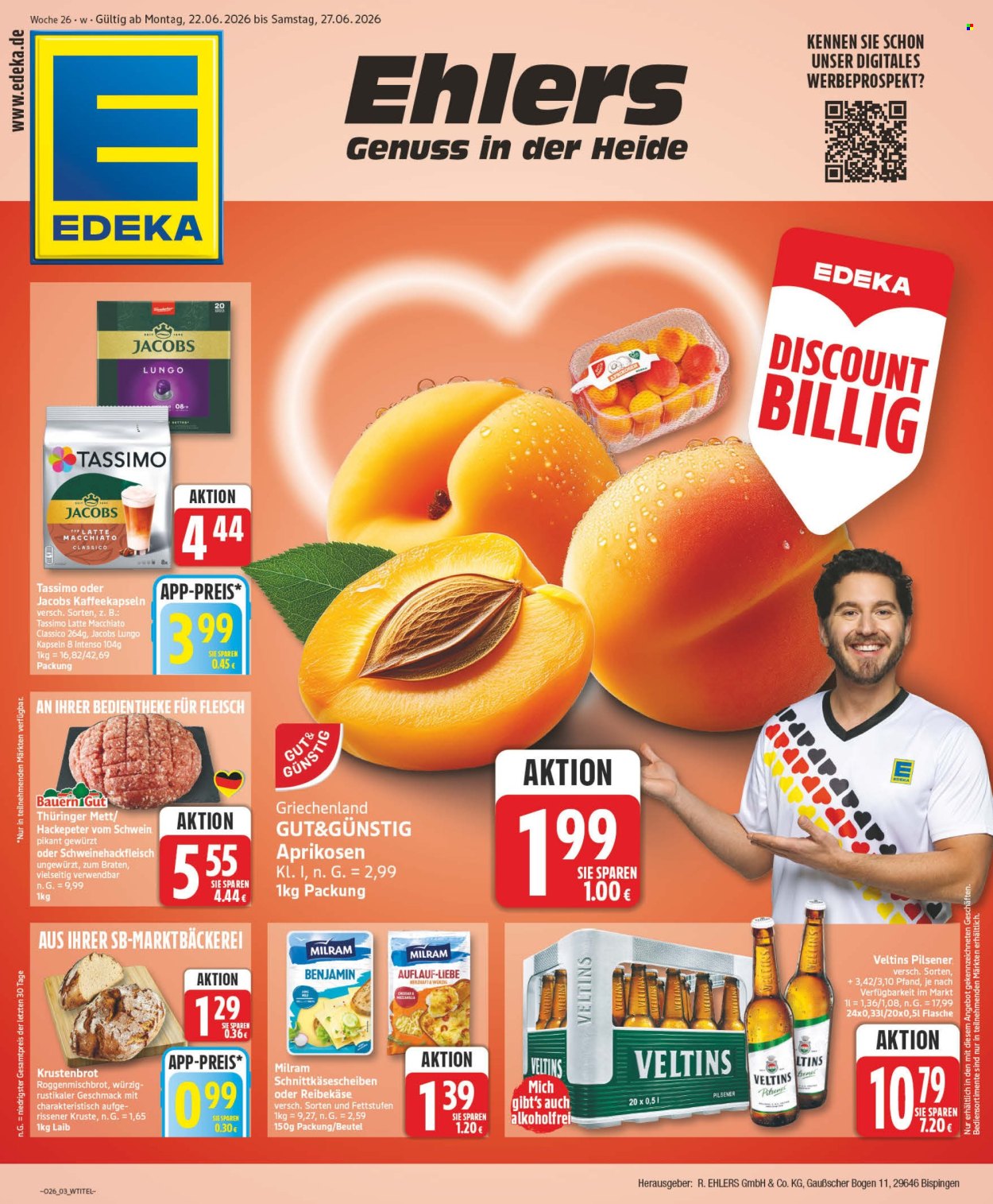 Edeka Prospekte  - 22.06.2026 - 27.06.2026. Seite 3