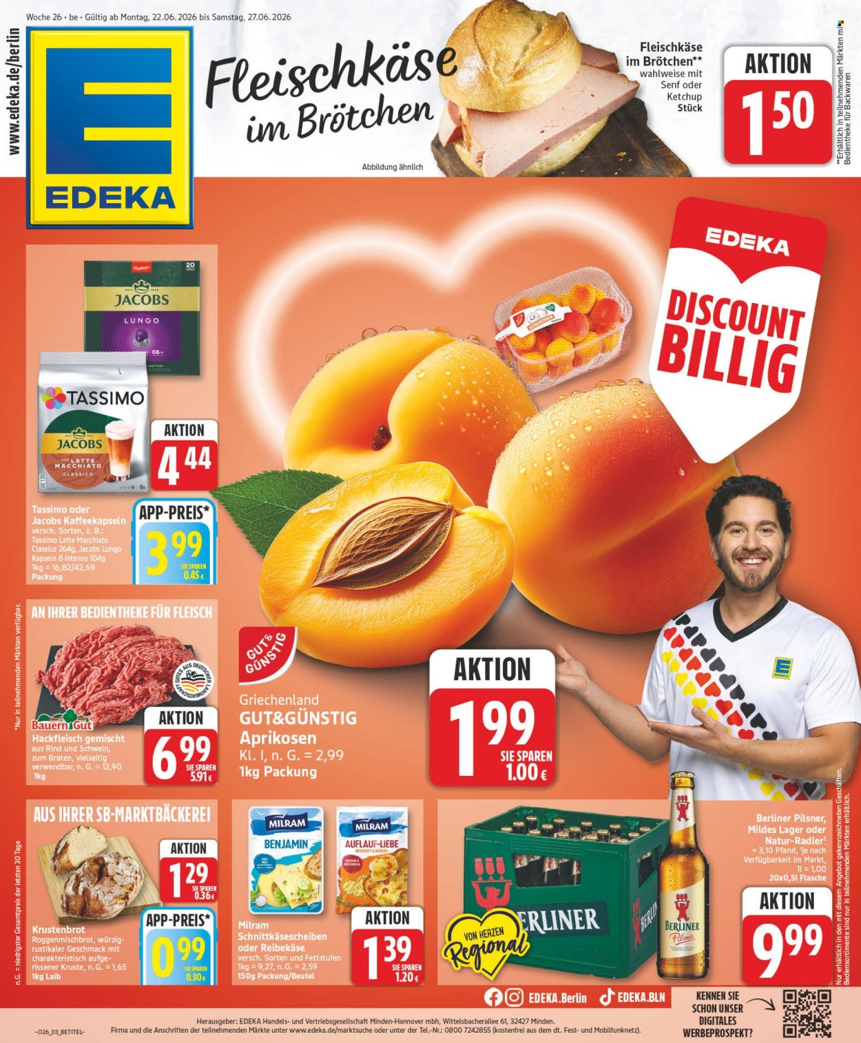 Edeka Prospekte  - 22.06.2026 - 27.06.2026. Seite 3