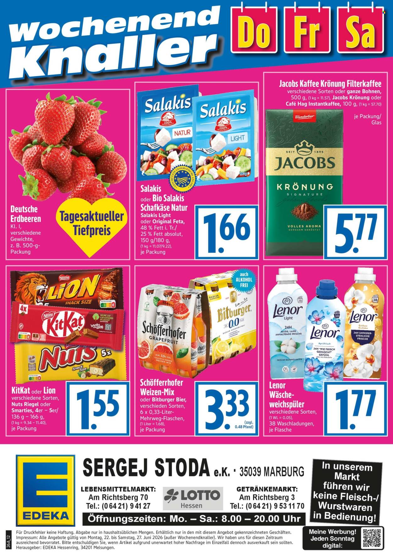Edeka Prospekte  - 22.06.2026 - 27.06.2026. Seite 12