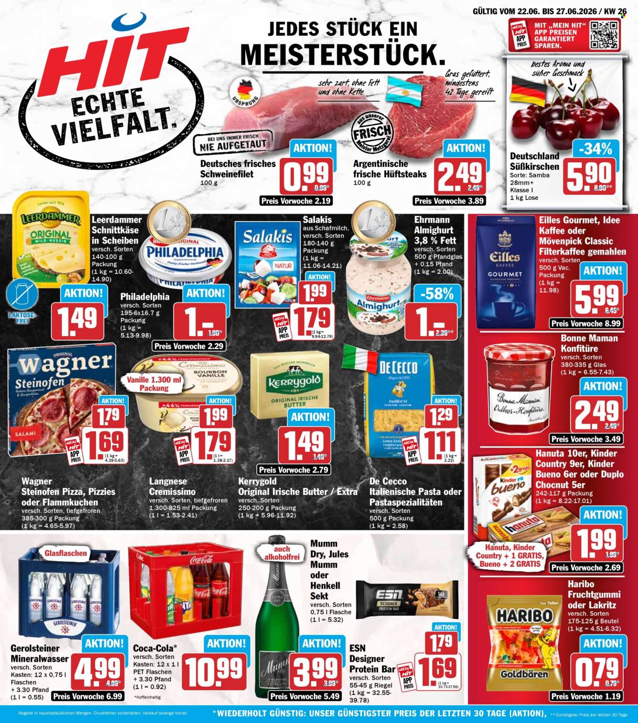 Hit Prospekte  - 22.06.2026 - 27.06.2026. Seite 1