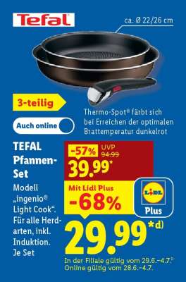 Tefal Pfannen-Set