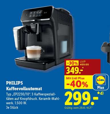 PHILIPS Kaffeevollautomat