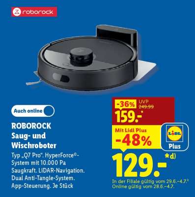 Roborock Saug- und Wischroboter