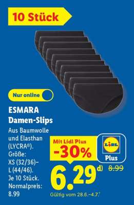 ESMARA Damen-Slips