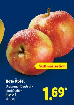 Rote Äpfel