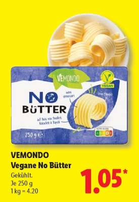 Vemondo Vegane No Butter