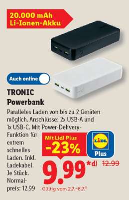 Tronic Powerbank