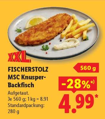 Fischerstolz MSC Knusper-Backfisch