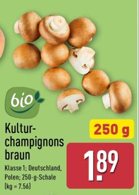 Kultur- champignons braun*