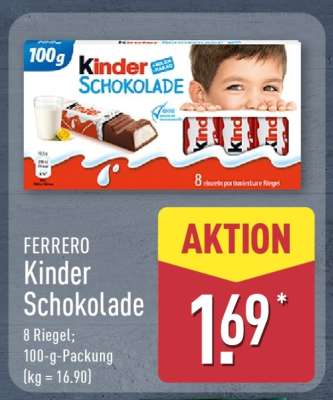 Ferrero Kinder Schokolade