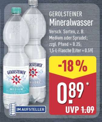 Gerolsteiner Mineralwasser