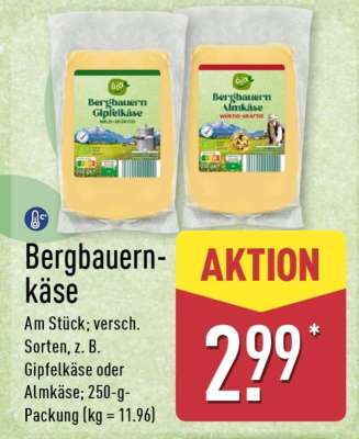 Bergbauernkäse