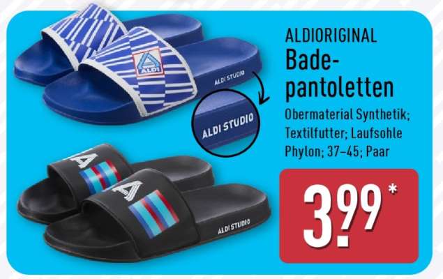 ALDIORIGINAL Bade-pantoletten