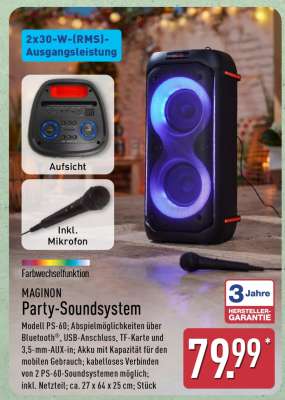 MAGINON Party-Soundsystem