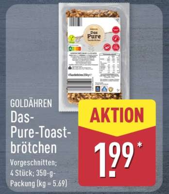 GOLDÄHREN Das-Pure-Toast-brötchen