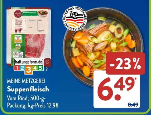 MEINE METZGEREI Suppenfleisch