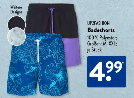 UP2FASHION Badeshorts