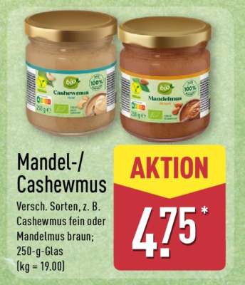 Mandel-/Cashewmus