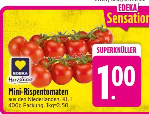 Mini-Rispentomaten