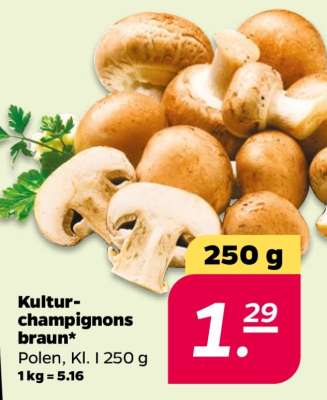 Kultur- champignons braun*