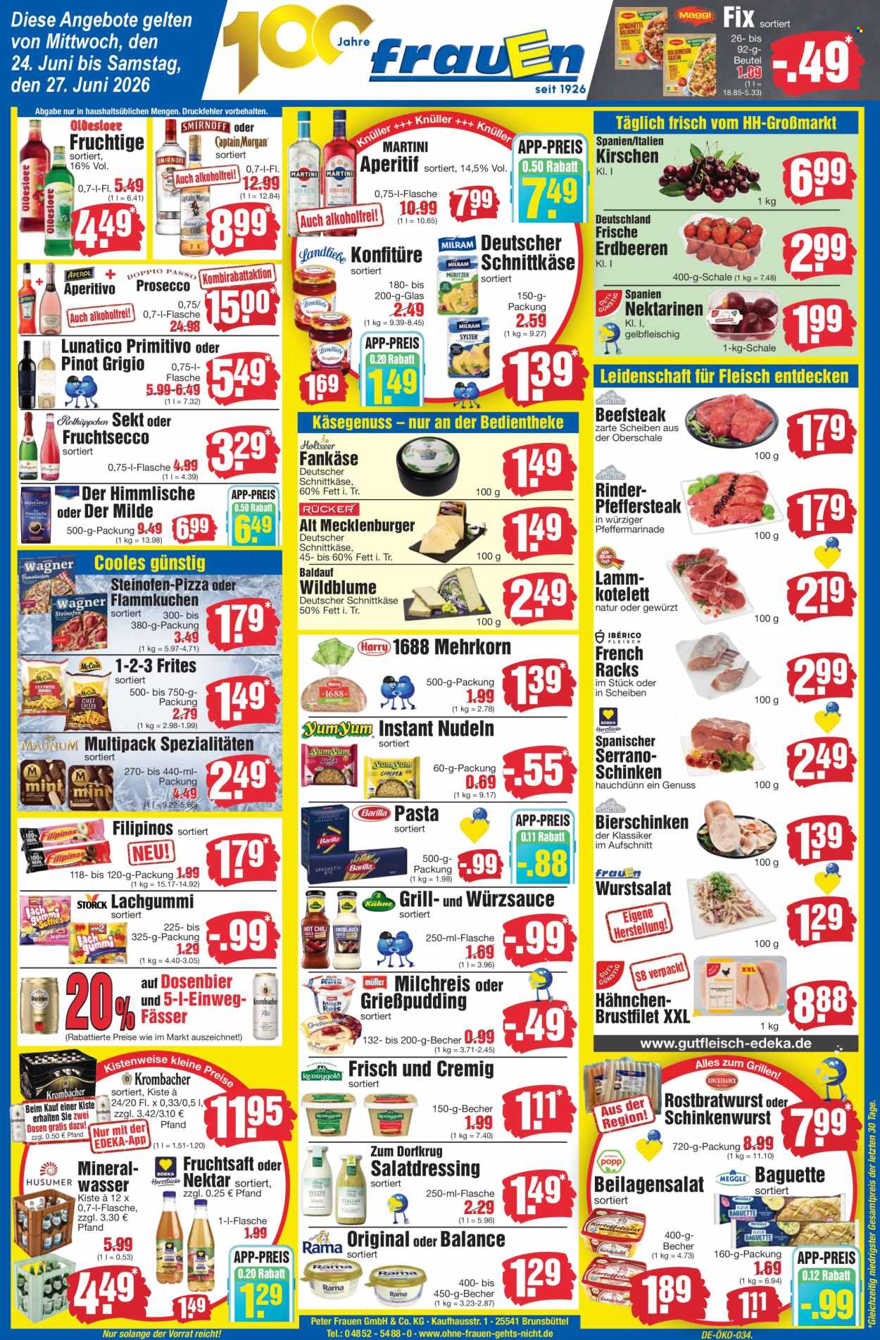 Edeka Prospekte  - 22.06.2026 - 27.06.2026. Seite 1