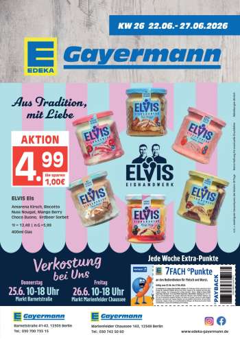 Prospekte Edeka - 22.06.2026 - 27.06.2026.