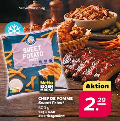 CHEF DE POMME Sweet Fries
