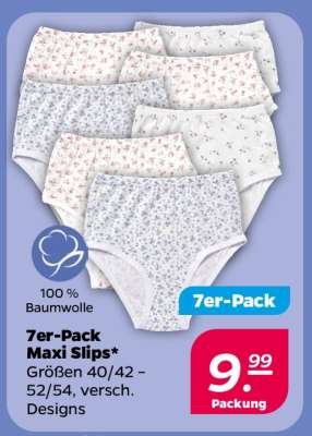 7er-Pack Maxi-Slips