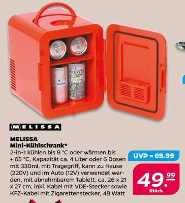 MELISSA Mini-Kühlschrank