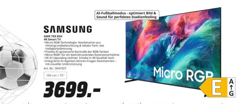 SAMSUNG GMR 75R 85H