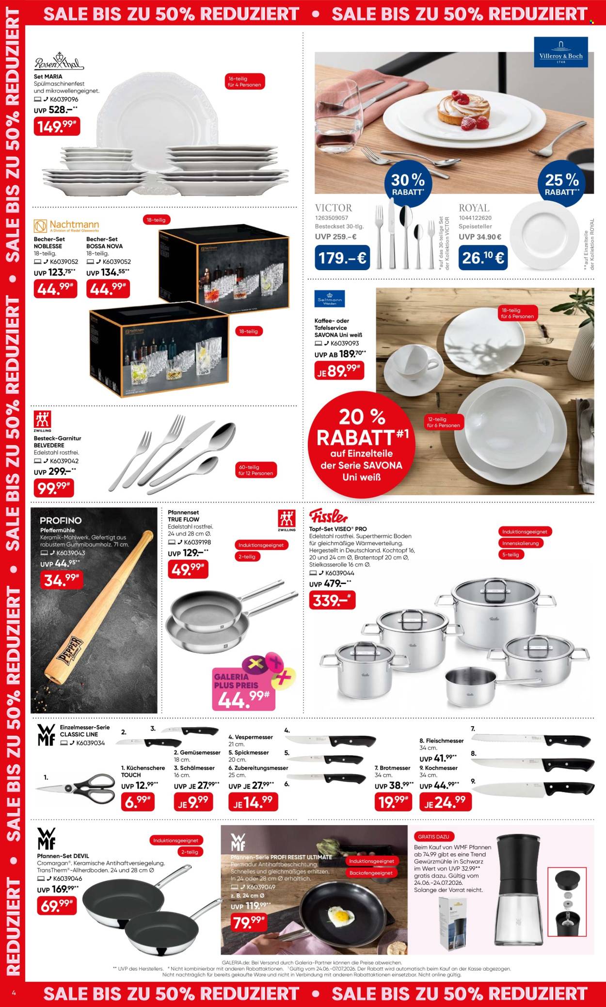 GALERIA Karstadt Kaufhof Prospekte  - 24.06.2026 - 7.07.2026. Seite 4