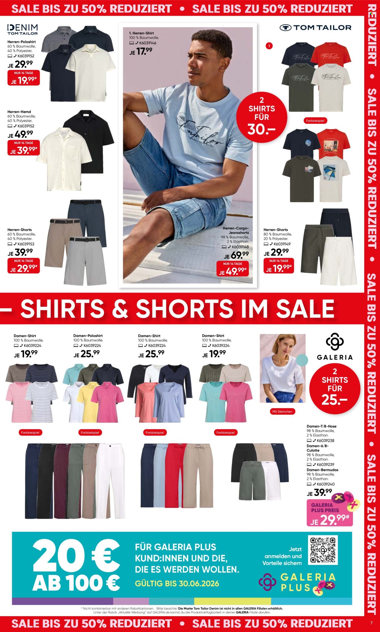 GALERIA Karstadt Kaufhof Prospekte  - 24.06.2026 - 7.07.2026. Seite 7