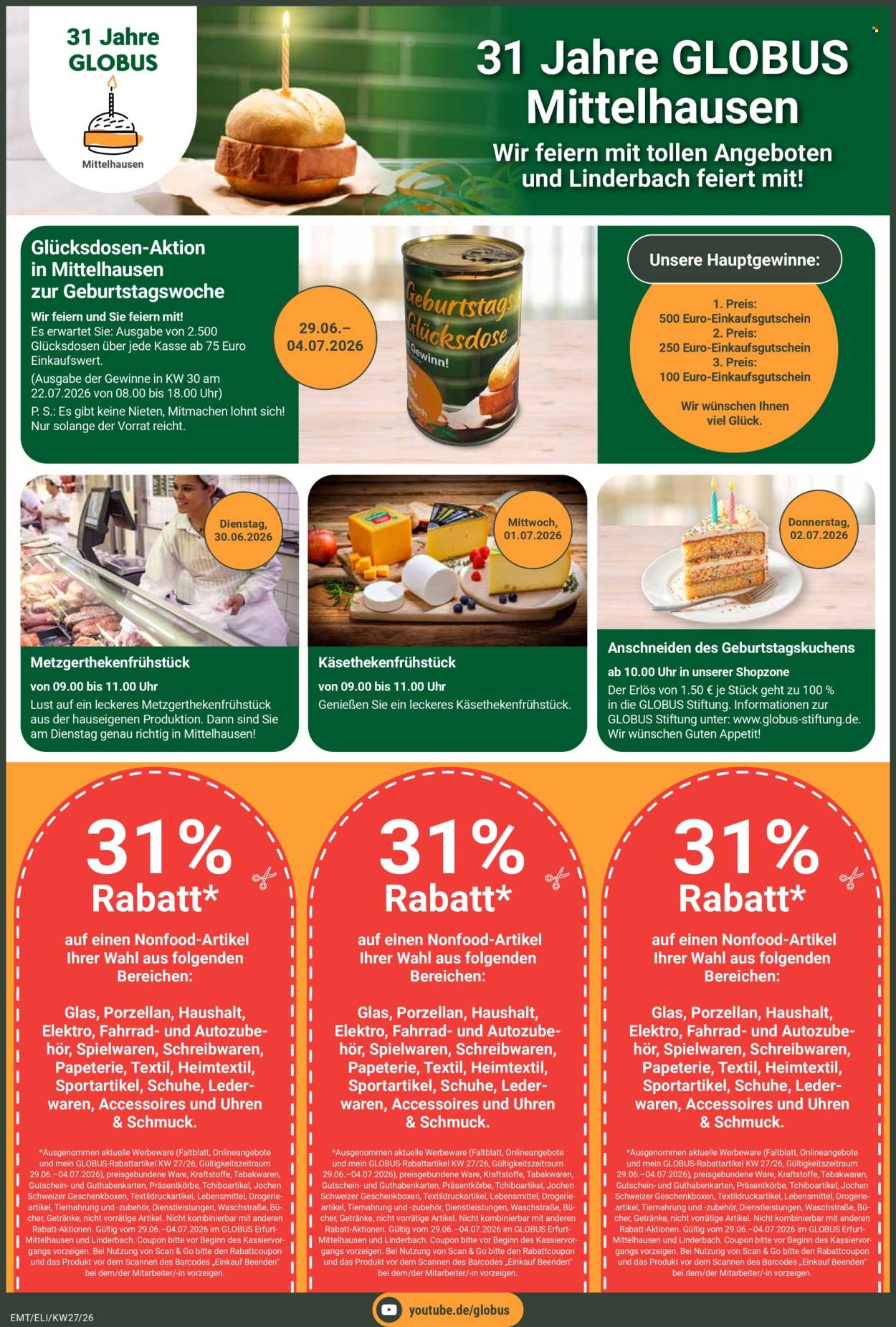 Globus Prospekte  - 29.06.2026 - 4.07.2026. Seite 10