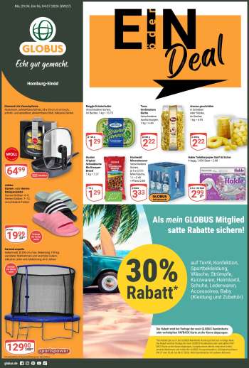 Prospekte Globus - 29.06.2026 - 4.07.2026.