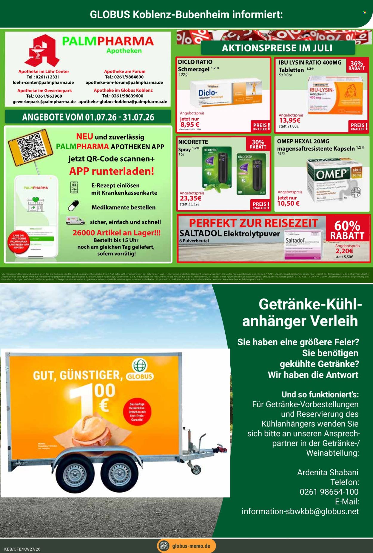 Globus Prospekte  - 29.06.2026 - 4.07.2026. Seite 28