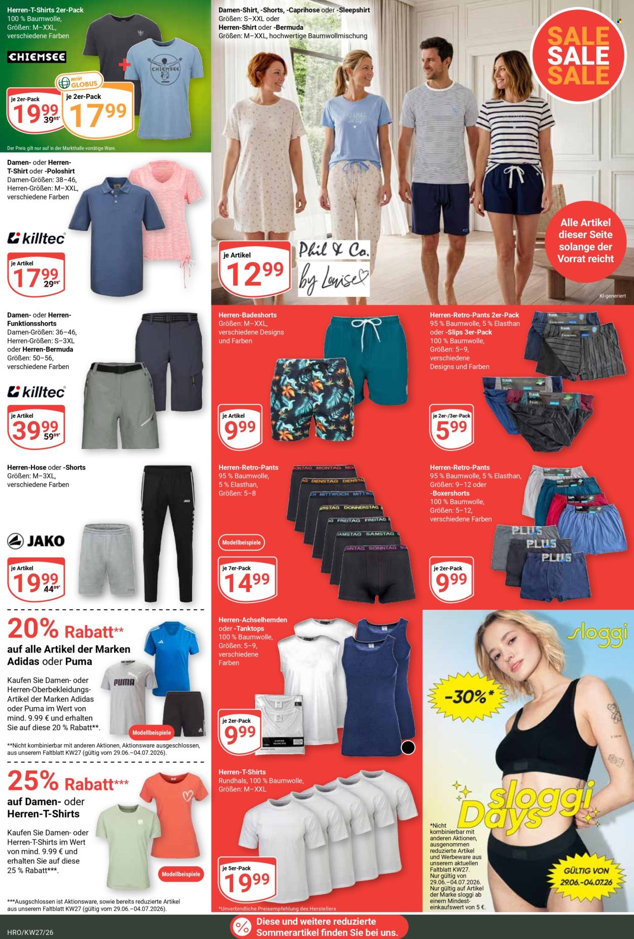 Globus Prospekte  - 29.06.2026 - 4.07.2026. Seite 27