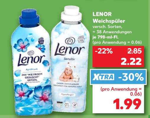 Lenor Weichspüler