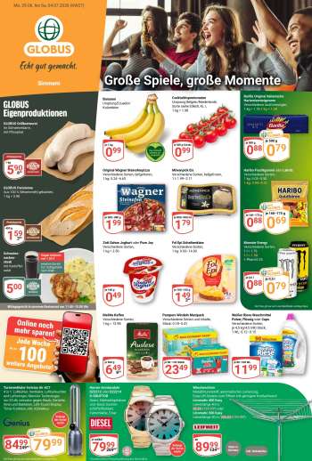 Prospekte Globus - 29.06.2026 - 4.07.2026.