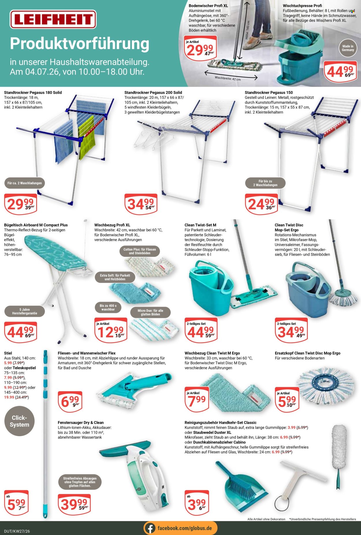 Globus Prospekte  - 29.06.2026 - 4.07.2026. Seite 21