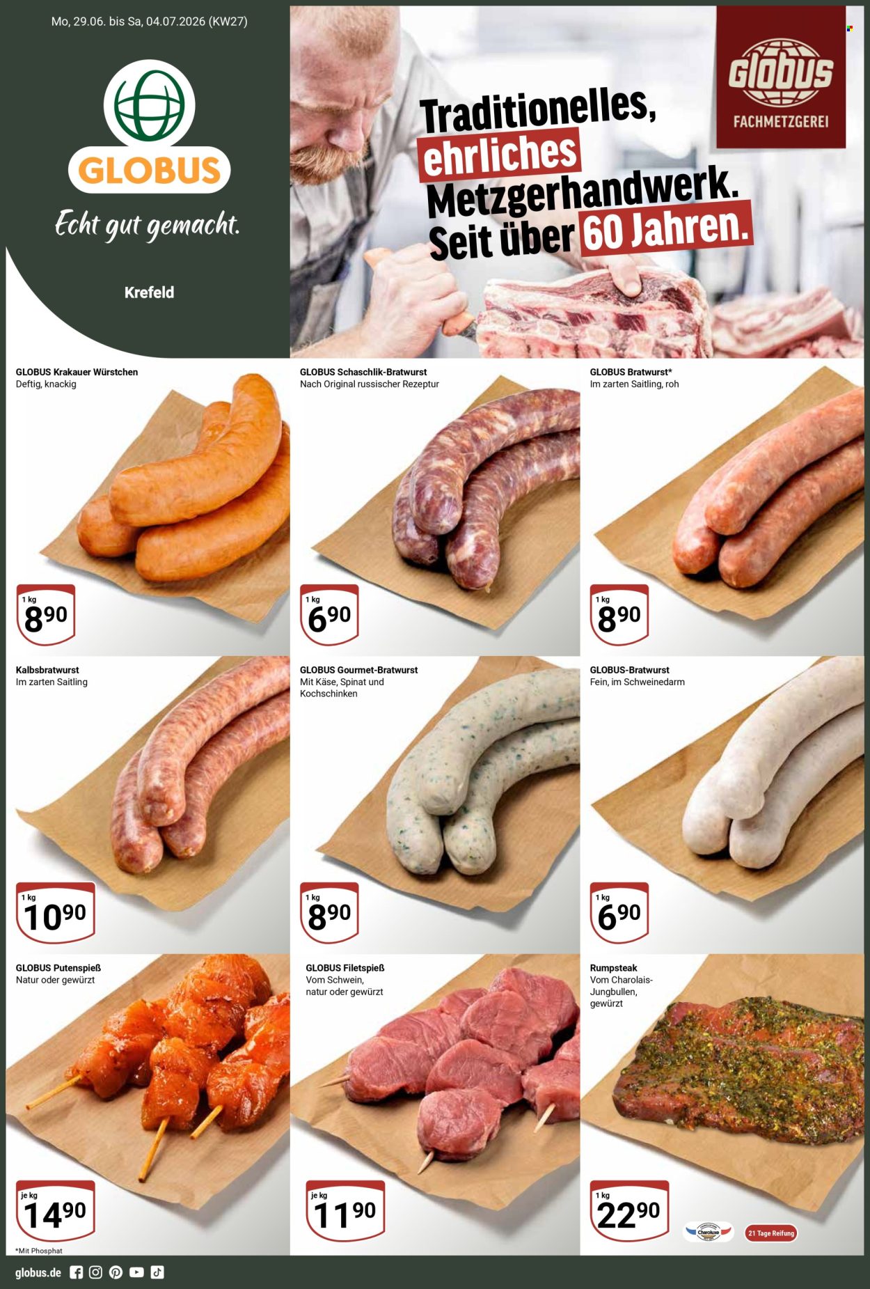 Globus Prospekte  - 29.06.2026 - 4.07.2026. Seite 1
