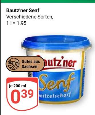 Bautz’ner Senf*